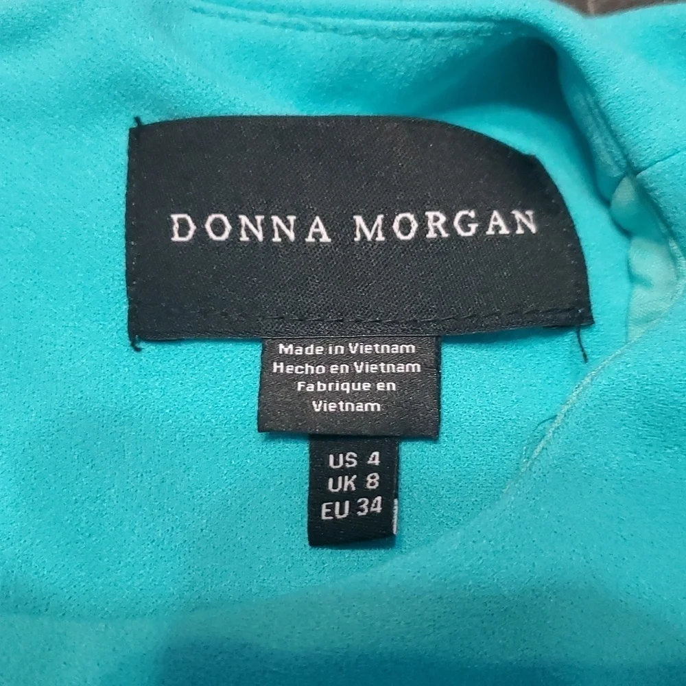 NWT Donna Morgan Women's Elegant Makena Dress 4 - Picture 7 of 7